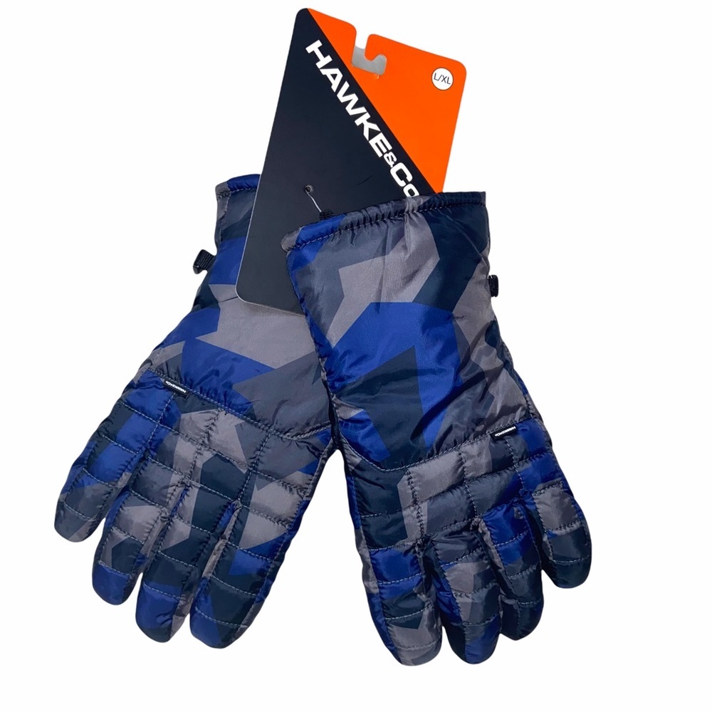 Hawke & Co Gloves Men Size L/XL NWT Nylon Field Camo *